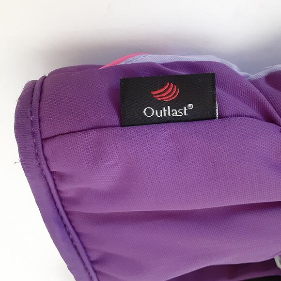 Head Sports Girls XS Mittens Winter Ski Snow Gear Purple Slip Resistant Sport - Picture 5 of 9